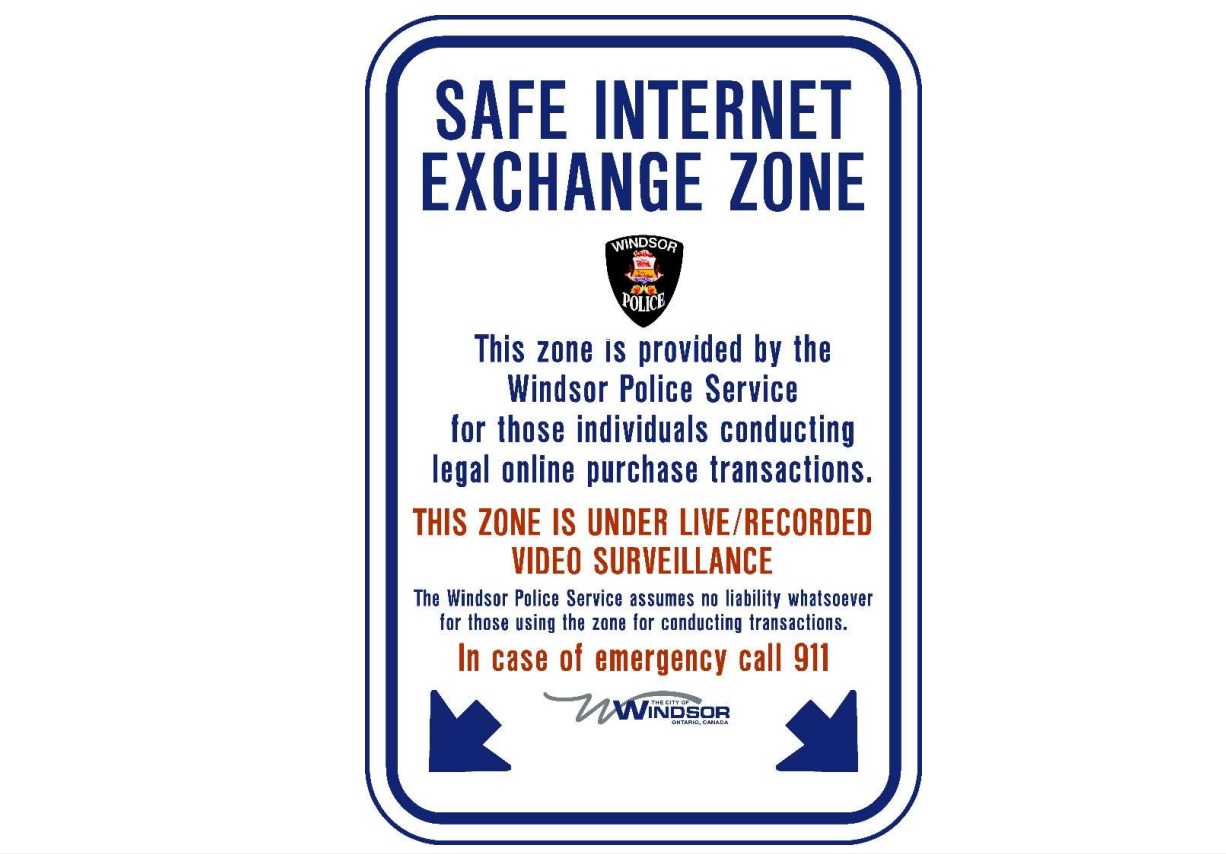 Windsor police aiming to launch safe internet exchange zone in April