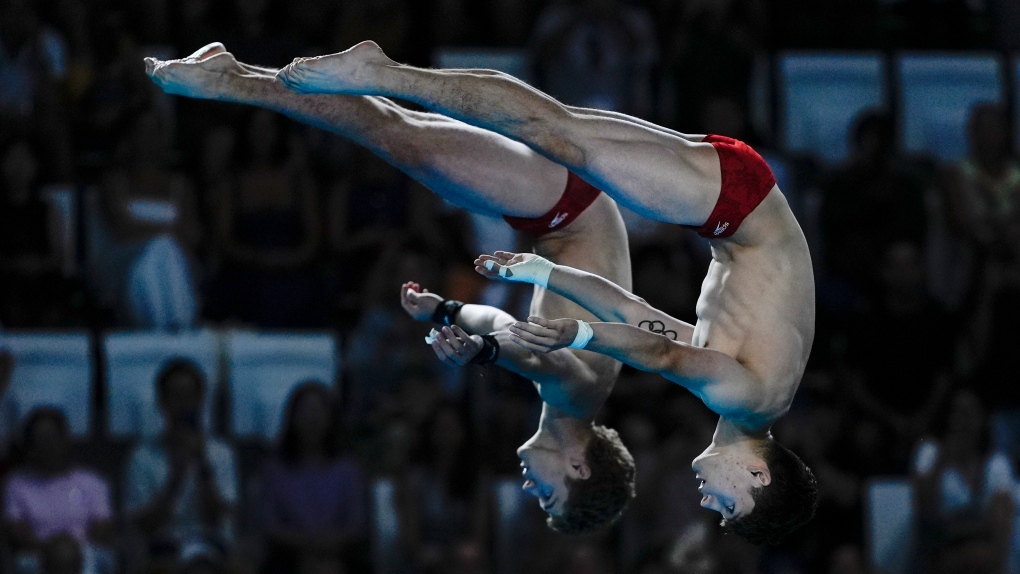 Canada's ZsomborMurray, Wiens win bronze in synchronized 10metre platform